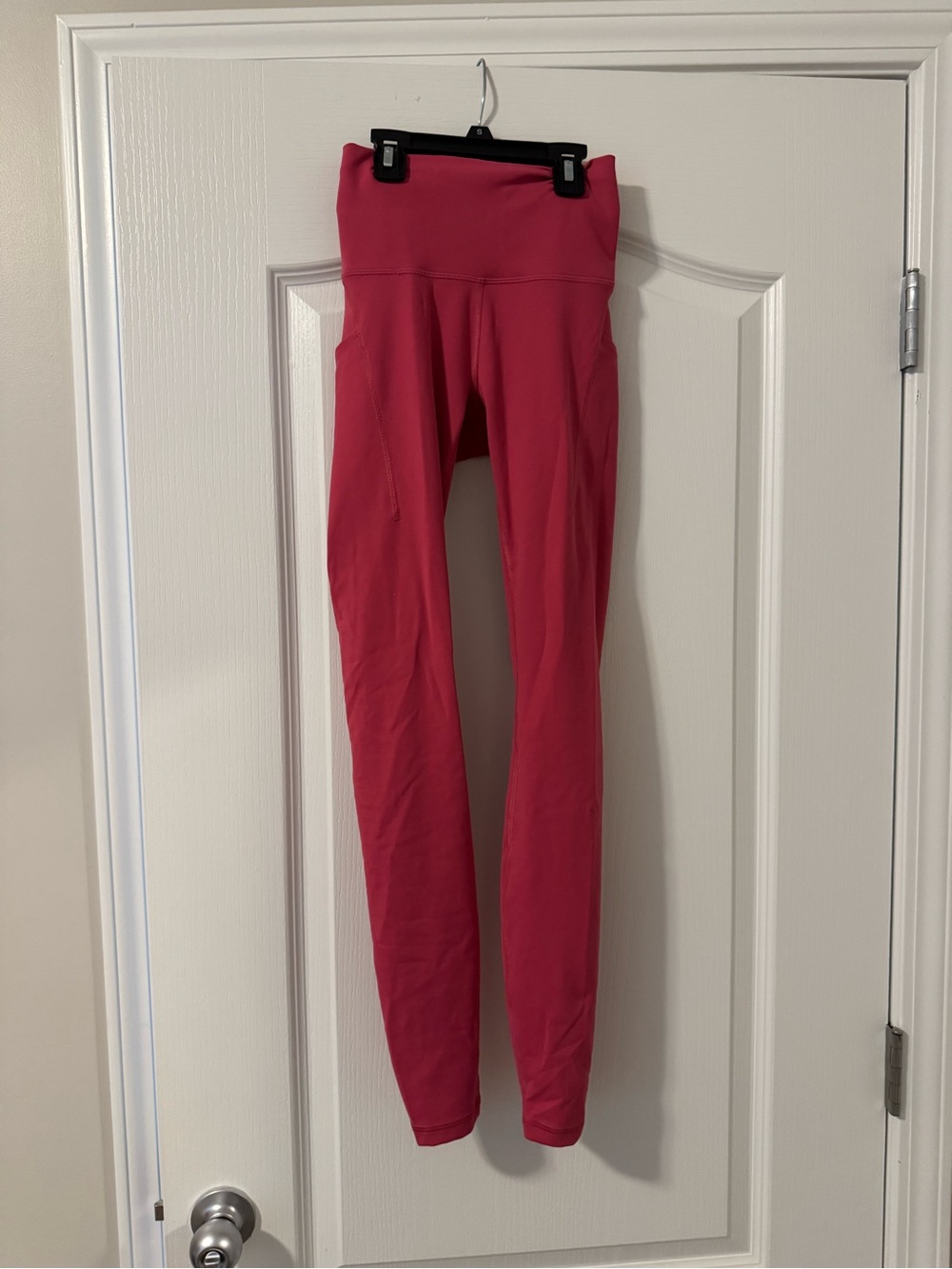 High-Waist Pink Lululemon Leggings